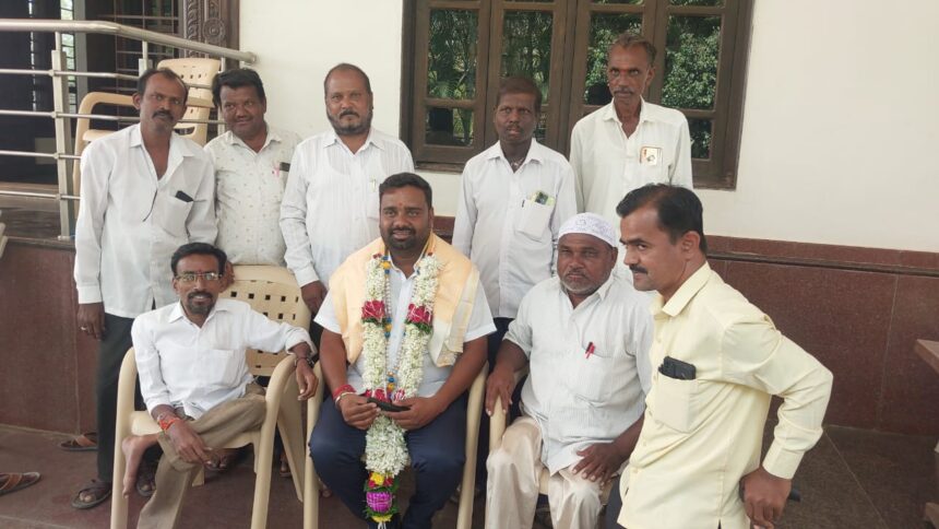 ಲಿಂಗಸುಗೂರು ಕೆಡಿಪಿ ಗೆ ನೂತನ ಸದಸ್ಯರಾದ ಆಯ್ಕೆಯಾದ ರಾಘವೇಂದ್ರ ಎನ್. ಕುದುರಿ ಸನ್ಮಾನ..