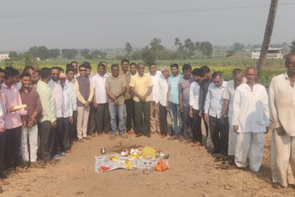 ಭೋಜವಾಡಿ ರಸ್ತೆ ಕಾಮಗಾರಿಗೆ 17ಲಕ್ಷ ರೂಪಾಯಿ ಮಂಜೂರು ಕಾಮಗಾರಿಗೆ ಚಾಲನೆ.