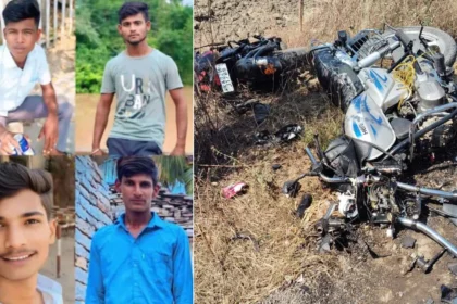 ಬೈಕ್ ಗಳ  ಮುಖಾಮುಖಿ ಡಿಕ್ಕಿ: ನಾಲ್ವರು ಯುವಕರ ಸಾವು