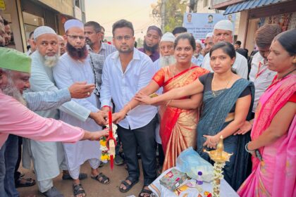 ರಸ್ತೆ ಹಾಗೂ ಚರಂಡಿ ನಿರ್ಮಾಣದ ಕಾಮಗಾರಿಗೆ ಚಾಲನೆ