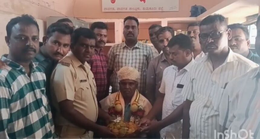 ಗೃಹರಕ್ಷಕ ದಳ ಸೇವೆಗೆ ನಿವೃತ್ತಿ ಹೊಂದಿರುವ ಲಕ್ಷ್ಮಿ ನರಸಿಂಹ ನಾಯಕ್ ಬೀಳ್ಕೊಡುಗೆ ಸಮಾರಂಭ