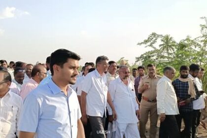 ರಾಯಬಾಗ ತಾಲೂಕಿನ ಬೆಕ್ಕೇರಿ ಹೊರವಲಯದ ಘಟಪ್ರಭಾ ಕಿನಾಲ್ ವೀಕ್ಷಣೆ