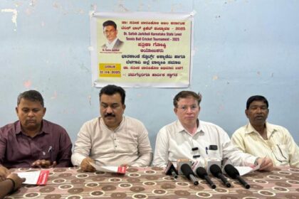 ಮೇ 2ರಿಂದ ಸಚಿವ ಸತೀಶ್ ಜಾರಕಿಹೊಳಿ ಆಲ್ ಕರ್ನಾಟಕ ಟೆನಿಸ್ ಬಾಲ್ ಕ್ರಿಕೆಟ್ ಪಂದ್ಯಾವಳಿ : ರಾಜಶೇಖರ ತಳವಾರ