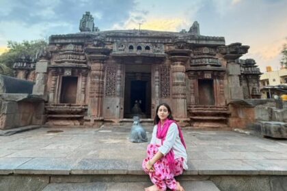 ಕರ್ನಾಟಕದ ದೇವಸ್ಥಾನಗಳಿಗೆ ಭೇಟಿ ನೀಡಿದ್ದ ಬಾಲಿವುಡ್ ನಟಿ ಸಾರಾ ಅಲಿ ಖಾನ್