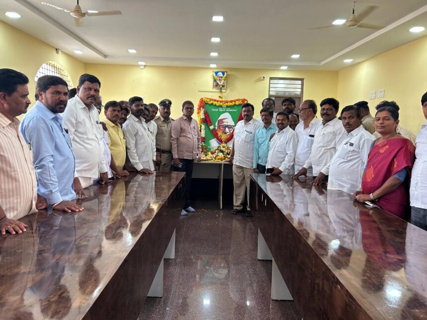ಜಗಜೀವನ್ ರಾ೦ ಎಂಬ ದಲಿತ ಜ್ಯೋತಿ ನಮ್ಮ ಭಾರತದಲ್ಲಿ ಹುಟ್ಟಿರುವುದು ನಮ್ಮ ಪುಣ್ಯ: ತಹಸಿಲ್ದಾರ್ ಟಿ ಜಗದೀಶ್