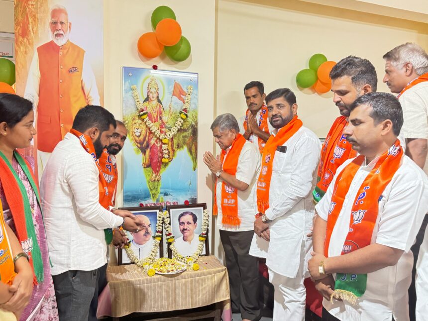 ರಾಷ್ಟ್ರ ಮೊದಲು ಎಂಬ ಧ್ಯೇಯ ವಾಕ್ಯದಂತೆ ಮುನ್ನಡೆಯುತ್ತಿರುವ ಪಕ್ಷ ಬಿಜೆಪಿ – ಜಗದೀಶ್ ಶೆಟ್ಟರ್