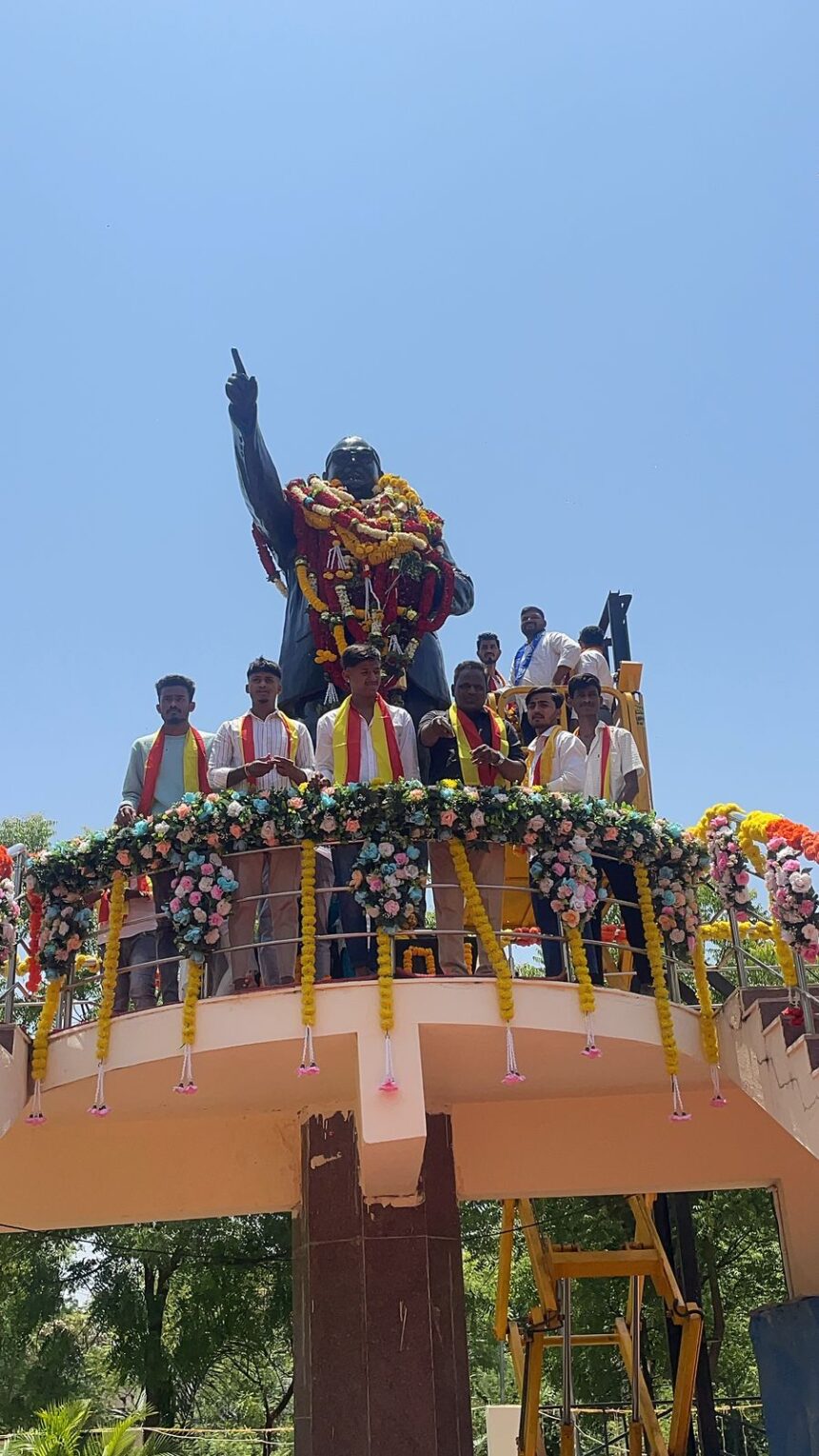 ಕರ್ನಾಟಕ ಸ್ವಾಭಿಮಾನಿ ಪಡೆ ಸಂಘಟನೆಯಿಂದ ಬಾಬಾಸಾಹೇಬ ಅಂಬೇಡ್ಕರವರ 134 ನೇಯ ಜನ್ಮದಿನ ಆಚರಣೆ