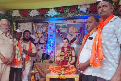 ಅದ್ದೂರಿಯಾಗಿ ವಿಶ್ವಗುರು ಬಸವಣ್ಣನವರ ಜಯಂತಿ ಆಚರಣೆ .