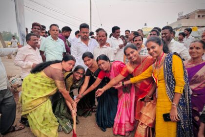 ರಸ್ತೆ ನಿರ್ಮಾಣ, ಚರ್ಚ್ ಅಭಿವೃದ್ಧಿ ಕಾಮಗಾರಿಗೆ ಚಾಲನೆ