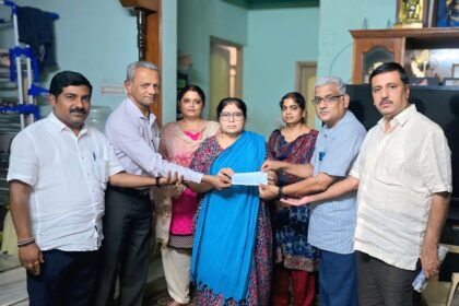 ದಿವಂಗತ ಕಾಮ್ರೆಡ್ ಎ ಜಿ ವಿ ಪೈ ಅವರ ಮಗಳಿಗೆ 20 ಲಕ್ಷ ರೂಪಾಯಿ ಸಹಾಯಧನ