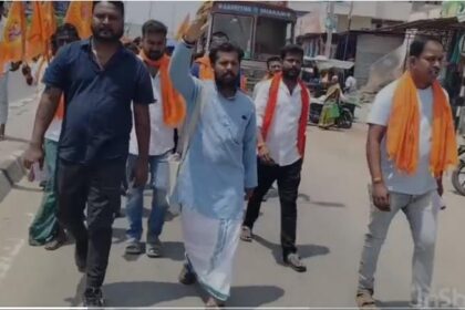 ಧರ್ಮಧಾರಿತ ಗುತ್ತಿಗೆ ಮೀಸಲಾತಿಯನ್ನು ವಿರೋಧಿಸಿ ನಗರದಲ್ಲಿ ಪ್ರತಿಭಟನೆ