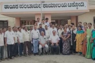 ತಾಲೂಕು ಪಂಚಾಯತ್ ಇ. ಓ. ಎಸ್. ಎಸ್. ಕಾದ್ರೊಳ್ಳಿ ಉನ್ನತ ಹುದ್ದೆಗೆ ಪದೋನ್ನತಿ