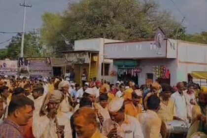 ಸಡಗರ ಸಂಭ್ರಮದಿಂದ ಜರುಗಿದ ಗ್ರಾಮದೇವತೆ ದುರ್ಗಾದೇವಿ ಜಾತ್ರೆ