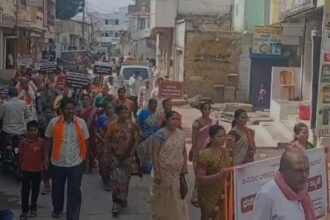ಜನಿವಾರಧಾರಿ ಸಮಾಜಗಳಿಂದ ರ‍್ಯಾಲಿ ಹಾಗೂ ಪ್ರತಿಭಟನೆ