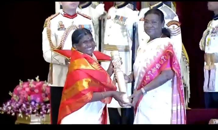 ವಿಜಯಲಕ್ಷ್ಮಿ ದೇಶಮಾನೆ ಸೇರಿ ನಾಲ್ವರಿಗೆ ಪದ್ಮ ಪ್ರಶಸ್ತಿ ಪ್ರದಾನ 