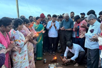 ರಸ್ತೆ ಕಾಮಗಾರಿಗೆ ಭೂಮಿ ಪೂಜೆ