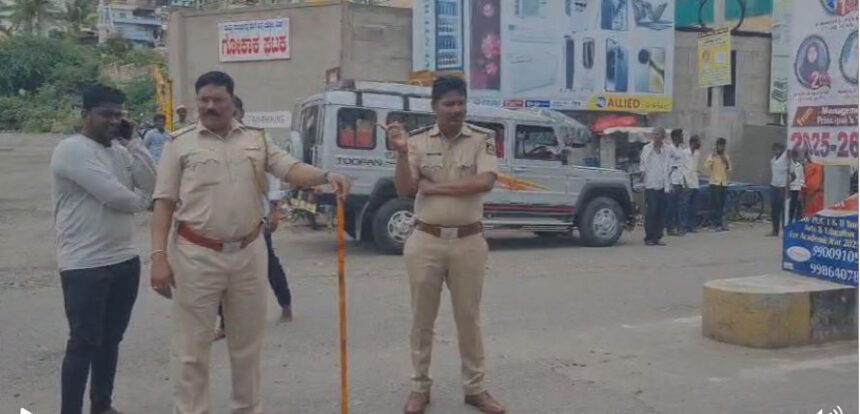 ಹೆಲ್ಮೇಟ್ ಧರಿಸದವರಿಗೆ ದಂಡ ವಿಧಿಸಿ ಬಿಸಿ ಮುಟ್ಟಿಸಿದ ಪೋಲಿಸ್ ಇಲಾಖೆ