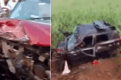 ಬಿಕರ ಅಪಘಾತ ಸಂಭವಿಸಿ  ಒಂದೇ ಕುಟುಂಬದ ಮೂವರು ಸ್ಥಳದಲ್ಲೆ ಸಾವು.