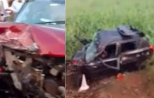 ಬಿಕರ ಅಪಘಾತ ಸಂಭವಿಸಿ  ಒಂದೇ ಕುಟುಂಬದ ಮೂವರು ಸ್ಥಳದಲ್ಲೆ ಸಾವು.