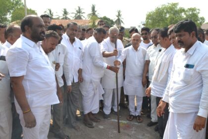 ದೋತರಬಂಡಿ ಬೆಳವಾಟ ನಾಲ್ಕು ಕೋಟಿ ರೂ ವೆಚ್ಚದ ರಸ್ತೆ ಕಾಮಗಾರಿಗೆ ಭೂಮಿ ಪೂಜೆ