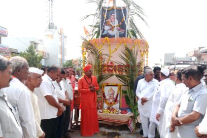 ಬಸವೇಶ್ವರ ಜಯಂತಿ ಅದ್ದೂರಿಯಾಗಿ ನೆರವೇರಿತು.