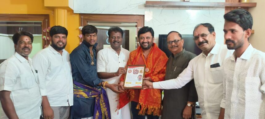 ಅಪ್ಪಾಜಿ ಶಿವುಗೆ ರಾಷ್ಟ್ರ ಪ್ರಶಸ್ತಿ ಪ್ರದಾನ ಅಪ್ಪಾಜಿ ಶಿವುಗೆ ರಾಷ್ಟ್ರ ಪ್ರಶಸ್ತಿ ಪ್ರದಾನ