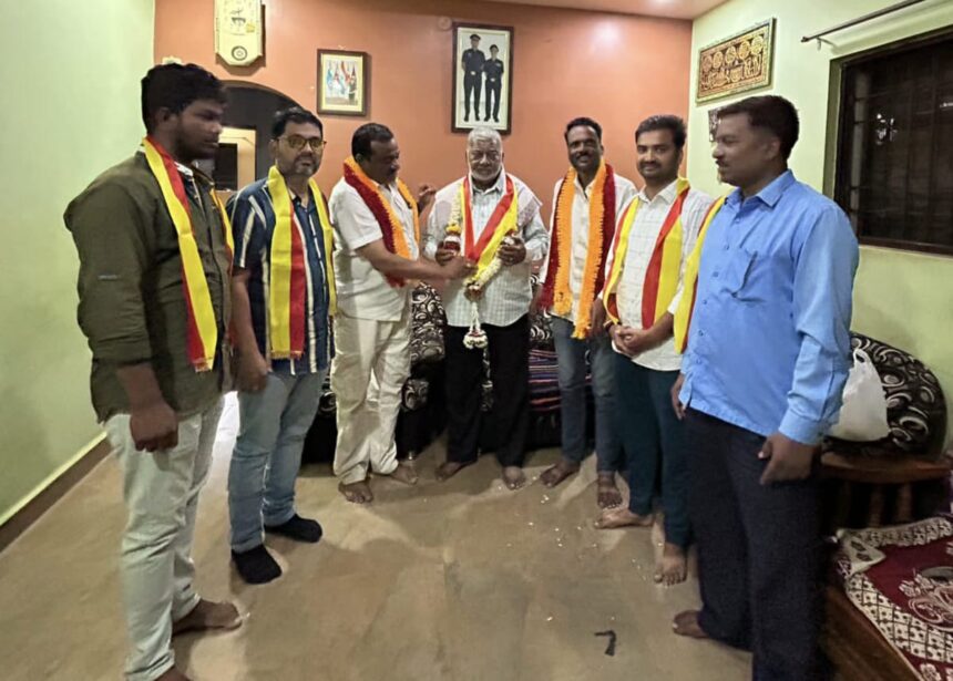 ಕರ್ನಲ್ ಸೋಫಿಯಾ ಮಾವನವರಿಗೆ ಕನ್ನಡ ಸೇನೆ ಸಂಘಟನೆ ವತಿಯಿಂದ ಸತ್ಕಾರ ಕರ್ನಲ್ ಸೋಫಿಯಾ ಮಾವನವರಿಗೆ ಕನ್ನಡ ಸೇನೆ ಸಂಘಟನೆ ವತಿಯಿಂದ ಸತ್ಕಾರ