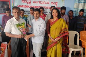 ಸಮೃದ್ಧ ವಿಕಲಚೇತನರ ಸಂಸ್ಥೆಗೆ ಅಗತ್ಯ ಸಾಮಗ್ರಿ ದೇಣಿಗೆ ನೀಡಿದ ಪ್ರಯತ್ನ ಸಂಘಟನೆ