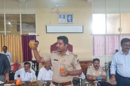 ಕೆಮಿಕಲ್ ಮಿಶ್ರಿತ ಬಂಡಾರ ಮಾರಾಟ ಮಾಡಿದರೆ,ಮುಲಾಜಿಲ್ಲದೆ ಕಠಿಣ ಕ್ರಮ : PSI ಕೆ,ವಾಲಿಕರ