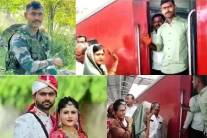 ದೇಶ ರಕ್ಷಣೆಗಾಗಿ ನನ್ನ ಸಿಂಧೂರವನ್ನು ಕಳಿಸುತ್ತಿದ್ದೇನೆ: ಮದುವೆಯಾಗಿ 3ನೇ ದಿನಕ್ಕೆ ಕರ್ತವ್ಯಕ್ಕೆ ಹೊರಟ ಯೋಧ