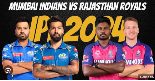 ಮುಂಬೈ ಇಂಡಿಯನ್ಸ್ ಗೆ ಇಂದು ರಾಜಸ್ತಾನ ರಾಯಲ್ಸ್ ಎದುರಾಳಿ ಮುಂಬೈ ಇಂಡಿಯನ್ಸ್ ಗೆ ಇಂದು ರಾಜಸ್ತಾನ ರಾಯಲ್ಸ್ ಎದುರಾಳಿ