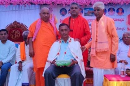 ಪತ್ರಕರ್ತ ಹೊಂಗಲ್ ಗೆ ಸನ್ಮಾನ