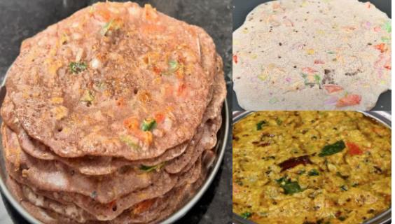 ರುಚಿಯಾದ ರಾಗಿ ಹಿಟ್ಟಿನ ಸೆಟ್ ದೋಸೆ ಸವಿದು ಎಂಜಾಯ್ ಮಾಡಿ ರುಚಿಯಾದ ರಾಗಿ ಹಿಟ್ಟಿನ ಸೆಟ್ ದೋಸೆ ಸವಿದು ಎಂಜಾಯ್ ಮಾಡಿ