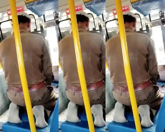 ಬಸ್ ನಿಲ್ಲಿಸಿ ನಮಾಜ್ ಮಾಡಿದ್ದ ಬಸ್ ಚಾಲಕ ಅಮಾನತು ಬಸ್ ನಿಲ್ಲಿಸಿ ನಮಾಜ್ ಮಾಡಿದ್ದ ಬಸ್ ಚಾಲಕ ಅಮಾನತು