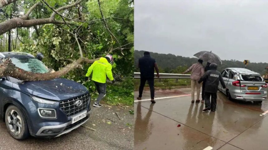 ಮುಂಗಾರು ಮಳೆ ಅಬ್ಬರ: ಮತ್ತೆ ನಾಲ್ವರು ಸಾವು ಮುಂಗಾರು ಮಳೆ ಅಬ್ಬರ: ಮತ್ತೆ ನಾಲ್ವರು ಸಾವು