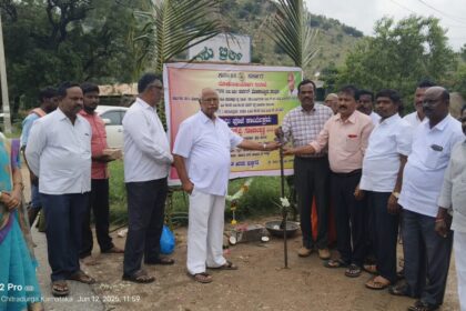 ವಿವಿಧ ಅಭಿವೃದ್ಧಿ ಕಾಮಗಾರಿಗಳಿಗೆ ಶಾಸಕ ಎನ್. ವೈ. ಗೋಪಾಲಕೃಷ್ಣ ಚಾಲನೆ