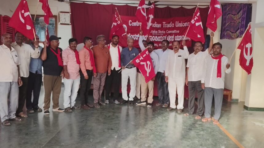 ಎ ಐ ಟಿ ಯು ಸಿ ಗೆ ಬಾಯ್, ಸಿ ಐ ಟಿ ಯು ಗೆ ಜೈ ಅಂದ ಎಸ್ ಎಂ ಶಫೀ ಅಂಡ್ ಟೀಮ್