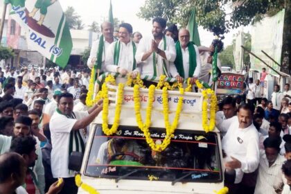 ಜೆಡಿಎಸ್. ಕಾರ್ಯಕರ್ತರ ಸಭೆ ಹಾಗೂ ಸದಸ್ಯತ್ವ ನೋಂದಣಿ ಅಭಿಯಾನಕ್ಕೆ ನಿಖಿಲ್ ಕುಮಾರಸ್ವಾಮಿಯವರಿಂದ ಚಾಲನೆ