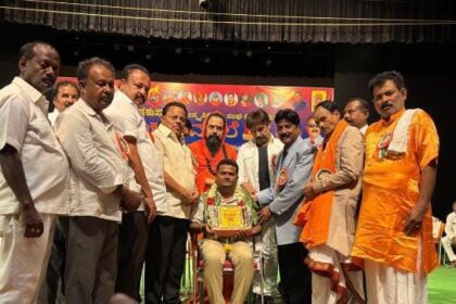 ರಾಜ್ಯಮಟ್ಟದ ಯುವ ಉದ್ಯಮ ರತ್ನ ಪ್ರಶಸ್ತಿ ಪಡೆದ ಸಮಾಜಸೇವಕ ವಿಠಲ್ ಜಕ್ಕಾ