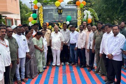 ಬೆಸ್ಕಾಂ ಇಲಾಖೆಗೆ 34 ಲಕ್ಷ ಬೆಲೆಬಾಳುವ ಲಾರಿ ಹಸ್ತಾಂತರ