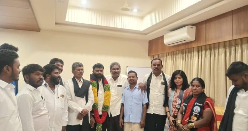 ಕಾಶಪ್ಪ ಹೆಗ್ಗಣ್ಣಗೇರಾ MRPS ನೂತನ ರಾಜ್ಯ ಕಾರ್ಯದರ್ಶಿ