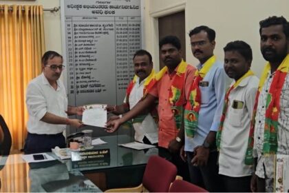 ವಿವಿಧ ಕಾಮಗಾರಿಗಳನ್ನು ಮಾಡದೆ ೧.೭೫ ಕೋಟಿ ರೂಪಾಯಿ ದುರುಪಯೋಗ ಮಾಡಿರುವ ಅಧಿಕಾರಿಗಳ ವಿರುದ್ಧ ಕ್ರಮ ಕೈಗೊಳ್ಳುವಂತೆ ಮನವಿ.