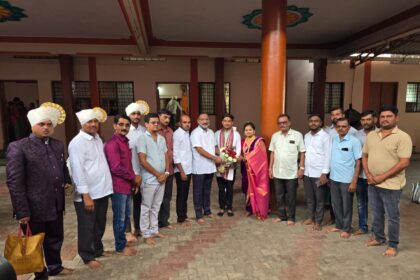  ಮನೋಜ ಚೌಗಲೆ ಇವರ ಪುತ್ರಿಯ ವಿವಾಹ ಸಮಾರಂಭದಲ್ಲಿ ಯುವನಾಯಕ ಉತ್ತಮ ಪಾಟೀಲ್ ಭಾಗಿ