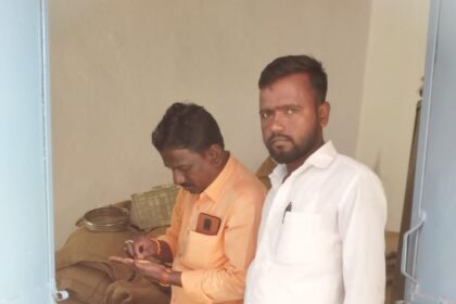 ಶಾಲೆಯ ಬಿಸಿಯೂಟ ಹಾಗೂ ಆಹಾರ ಧಾನ್ಯಗಳ ಪರಿಶೀಲನೆ