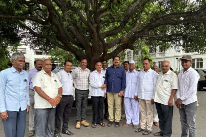 ವಿಧಾನ ಪರಿಷತ್ ಸದಸ್ಯ ಡಿ.ಟಿ. ಶ್ರೀನಿವಾಸ್ ಅವರನ್ನು ಭೇಟಿಯಾದ ಶೀತಲ್ ಮುಂಡೆ