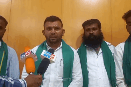 ರೈತರ ಜಮೀನಿಗೆ ನೀರುಣಿಸಲು ಉಚಿತ ವಿದ್ಯುತ್ ಸಂಪರ್ಕ ಕಲ್ಪಿಸಿ ಎಂದು ರೈತರಿಂದ ಅಗ್ರಹ.