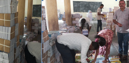 ಸರ್ಕಾರಿ ಶಾಲೆಗಳಿಗೆ ಪುಸ್ತಕಗಳು ವಿತರಣೆ