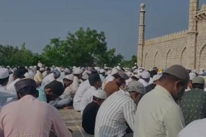 ಮುಸ್ಲೀಂ ಬಾಂಧವರಿಂದ ಶ್ರದ್ಧೆ, ಭಕ್ತಿಯಿಂದ ಬಕ್ರೀದ್ ಆಚರಣೆ