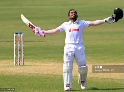 ಮುಶ್ಪೀಕೀರ್ ರಹೀಮ್ ಭರ್ಜರಿ ಶತಕ: ಬೃಹತ್ ಮೊತ್ತದತ್ತ ಬಾಂಗ್ಲಾ