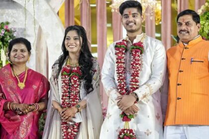 ರೈತನ ಮಗಳೊಂದಿಗೆ ಮಧ್ಯಪ್ರದೇಶ ಸಿಎಂ ಪುತ್ರನ ನಿಶ್ಚಿತಾರ್ಥ 